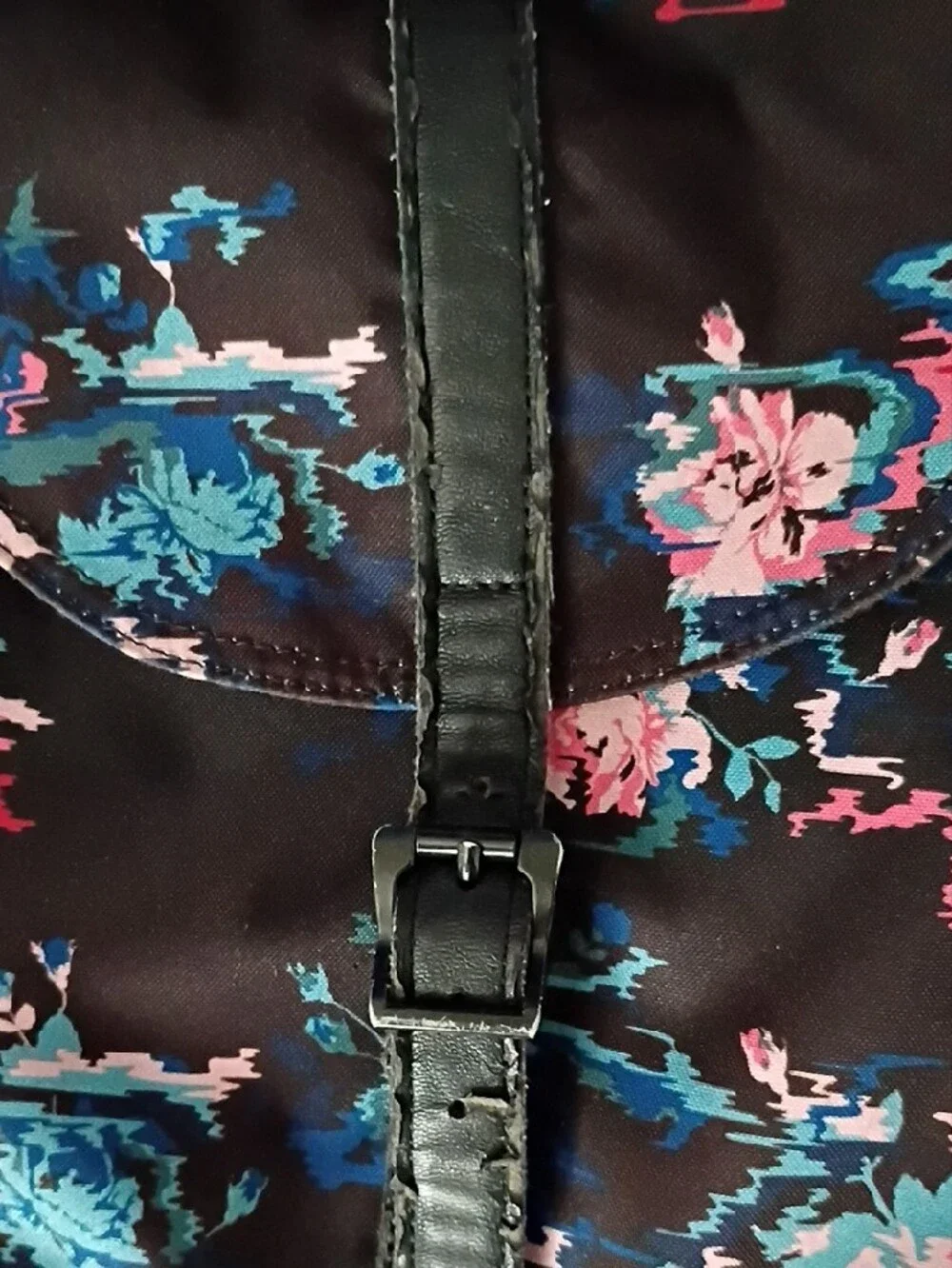 Herschel Supply Company Floral Crossbody Bag in Dark Brown